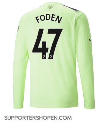 Manchester City Phil Foden #47 Tredje Matchtröja 2022-23 Långärmad